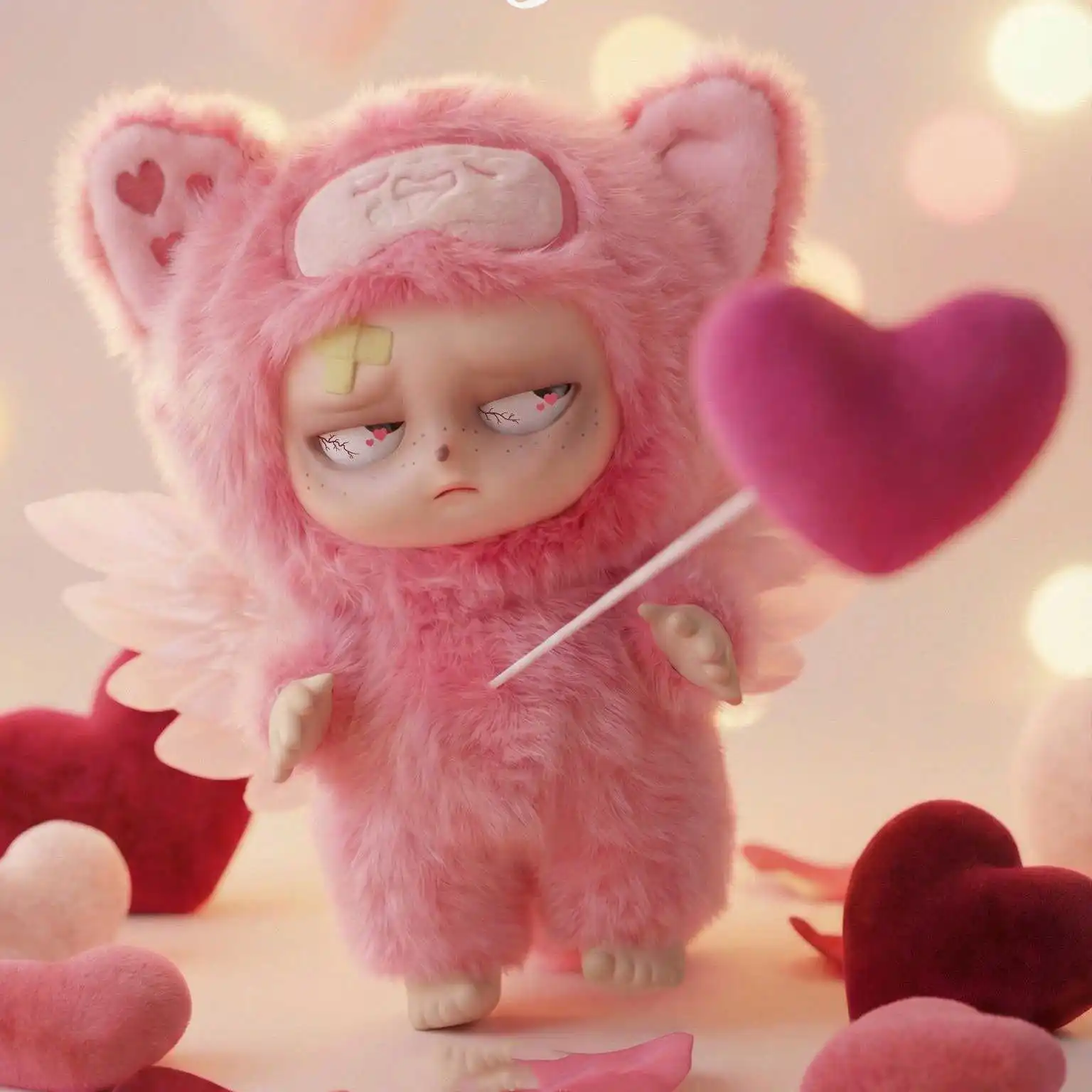 

Кукла-игрушка Sleepless Grumpipi из серии My Sassy Love: Идеальный подарок для безсонных ночей, лимитированная серия ко Дню святого Валентина