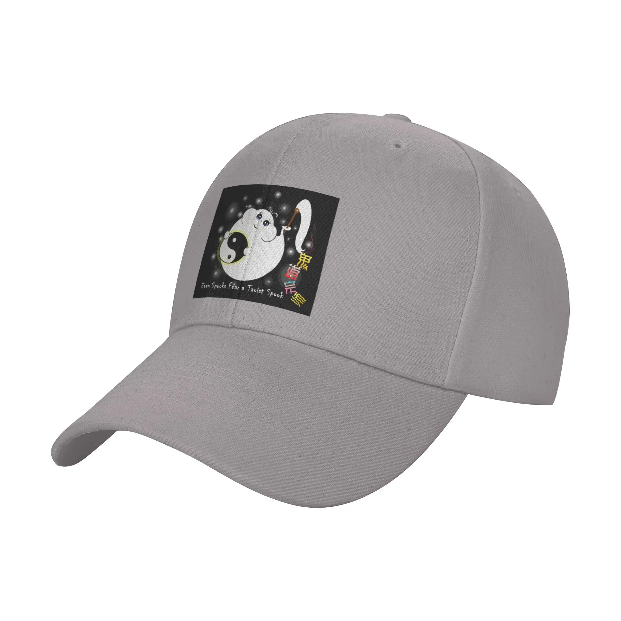 Even Spooks Fear a Taoist Spook - Happy Halloween Trendy Baseball Cap Airport Travel Sun Hat Peaked Cap