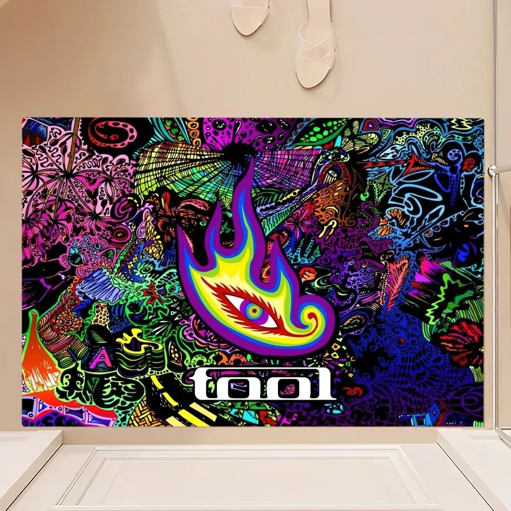 Tool Band Lateralus Floor Mat Bedroom Kitchen Door Bath House Super Absorbent Foot Non-slip