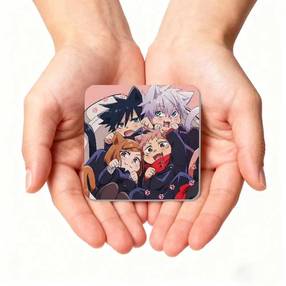 ملصقات مربعة مغناطيسية للثلاجة من IdolJ-jung-k-kooks - يمكن استخدامها لتخصيص ديكور المنزل وهي تذكارات مثالية