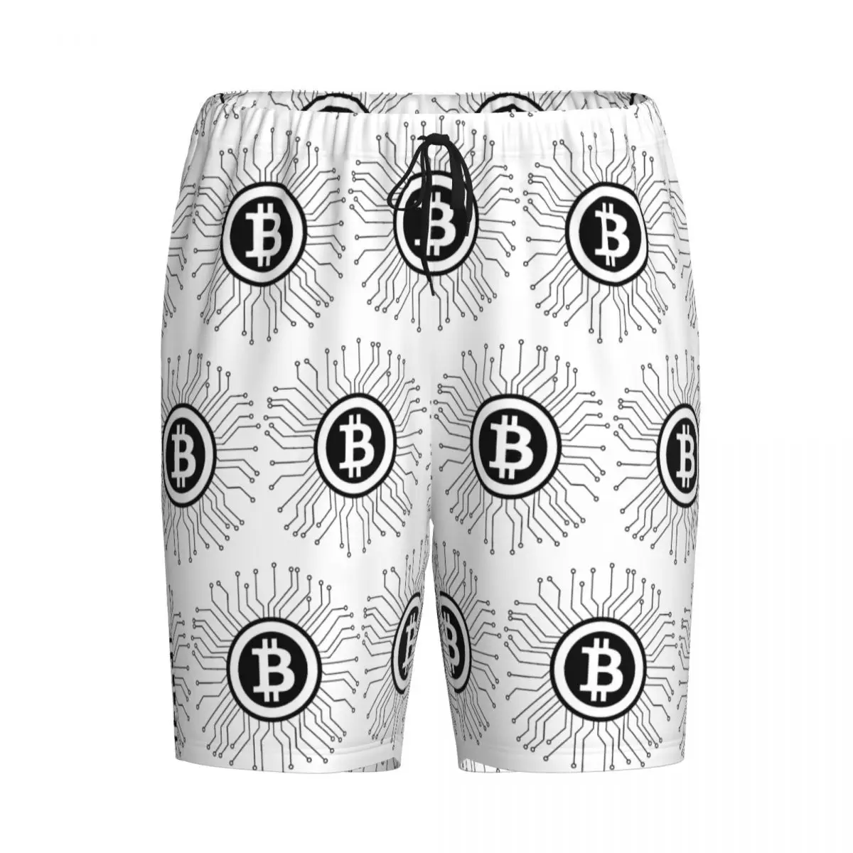 

Custom Bitcoin BTC Crypto Currency Shorts Sleeping Pants Men Pajama Pants Lounge Sleep Sleepwear Bottoms