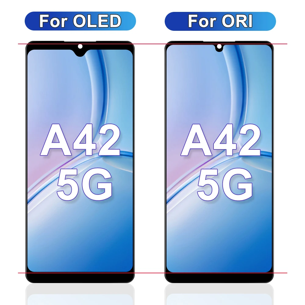 A42 Экран дисплея для Samsung Galaxy A42 5G A426B A426B/DS ЖК-дисплей Цифровой сенсорный экран в сборе A42 5G Замена экрана