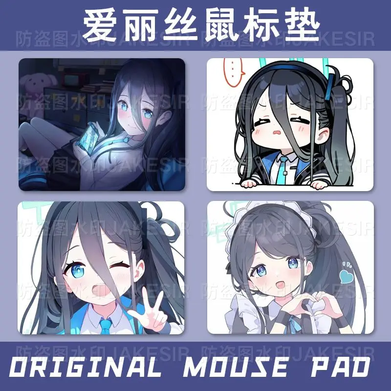 Anime Blue Archive Tendou Arisu Cute Mouse Pad Gaming Laptops Mousepad Gamer Carpet Keyboard Mat Desk Protector Mouse Pads