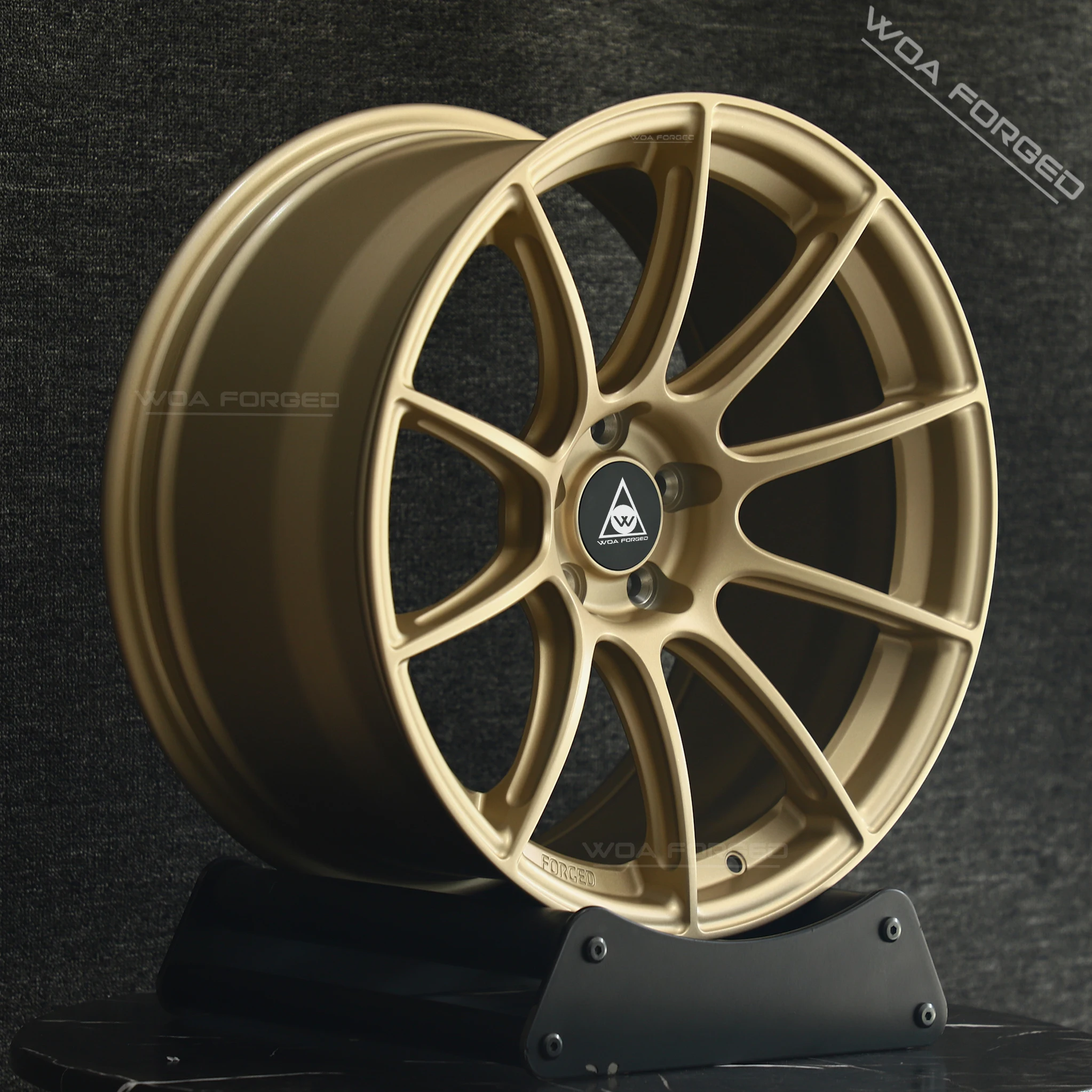 

SM10RS Customized 6010 Single-Piece Forged Aluminum Car Wheels Lightweight 17-23 Inch 5X112 5x120 5x114.3 Champagne Gold for bmw