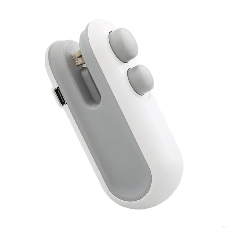 A0NC seladora térmica cortador mini saco selador ABS material adequado para sacos alimentos