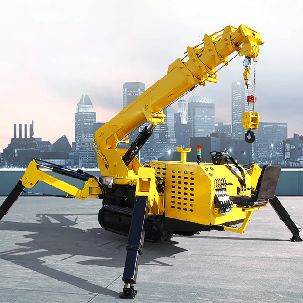 Spot منتجات جديدة رافعة عنكبوت مع شوكة سعر المصنع رافعة عنكبوت صغيرة 10 طن مع تلسكوبي لرفع العنكبوت الجديد #3