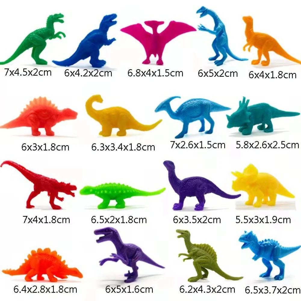 10/5PC Mini Dinosaur Toy Simulation Animal Model Kids Action Figure Figurine Plastic Collectible Educational Toys Children Gifts