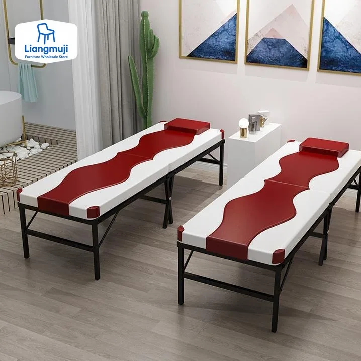 

Portable Bed Massage Aesthetic Care Professional Stretcher Salon Furniture Beauty Salon Lash Recliner Chair Maca Portatil Table