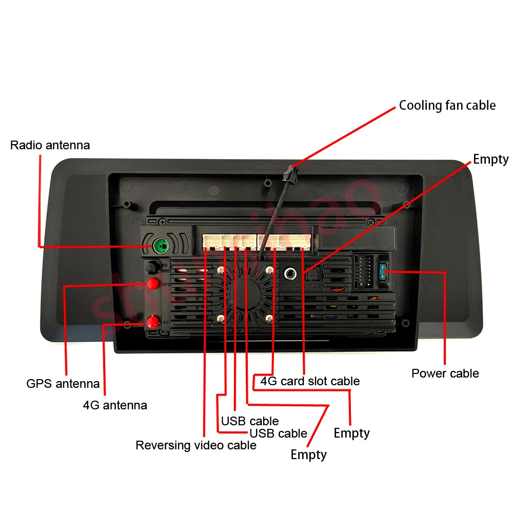 ShunSihao 7862 Andriod 12 For Dongfeng DFSK Glory 580 2018-2021 Car Radio stereo multimedia autostereo Player GPS Navi Carplay