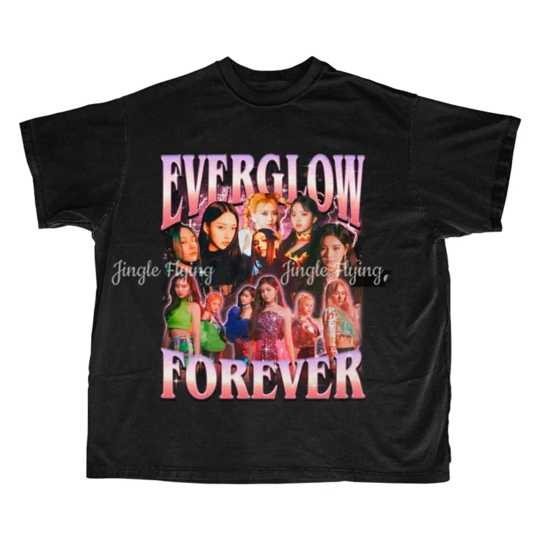 Женская Ретро-футболка Everglow Forever, ретро-футболка в стиле 90-х годов, предмет подарка