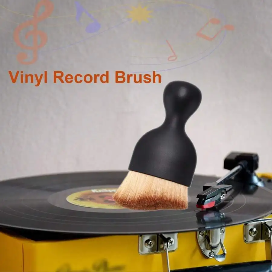 Anti Static High Density Fine Fiber Cleaning Brush Washable Reusable Dust Remover Brush Ideal For Car Detailing Vinyl Records
