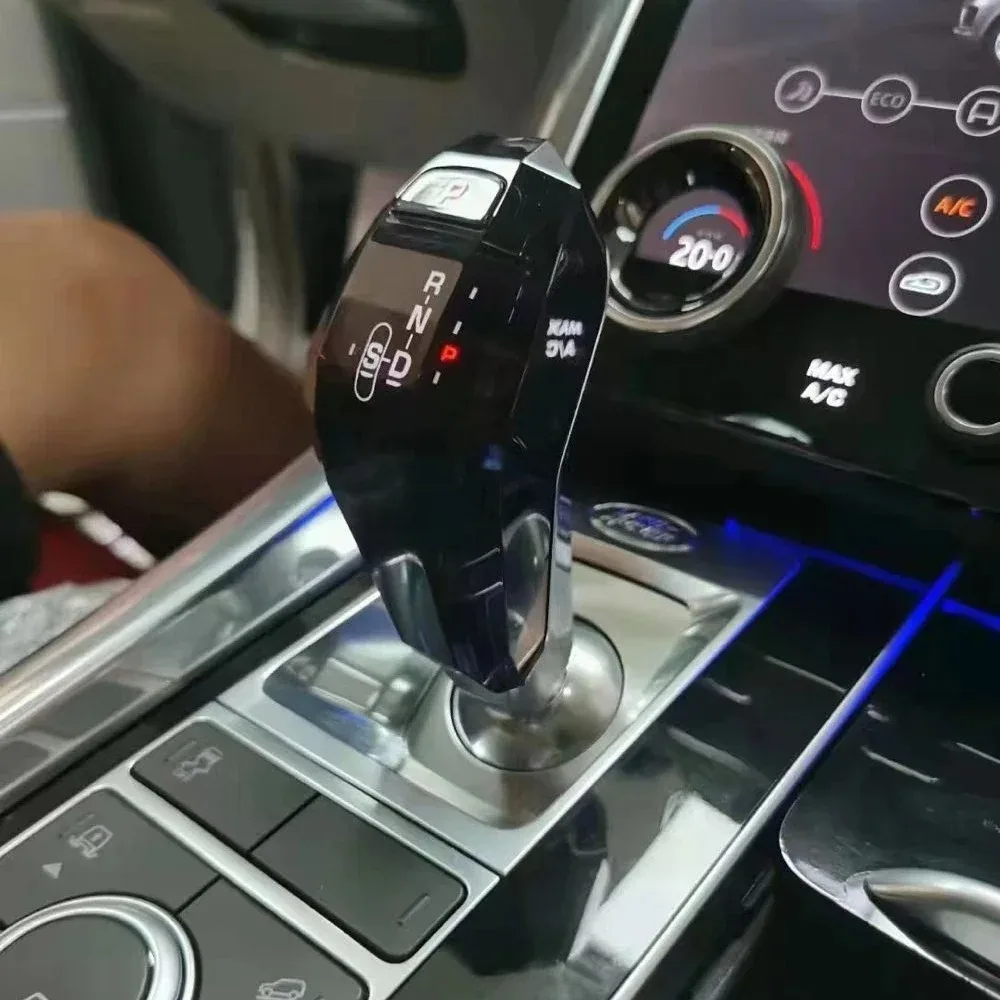 For Land Rover Discovery Sport Range Rover Sport Evoque Jaguar XEL F-TYPE Crystal Car Gear Shift Knob Handle Modified Cover Trim