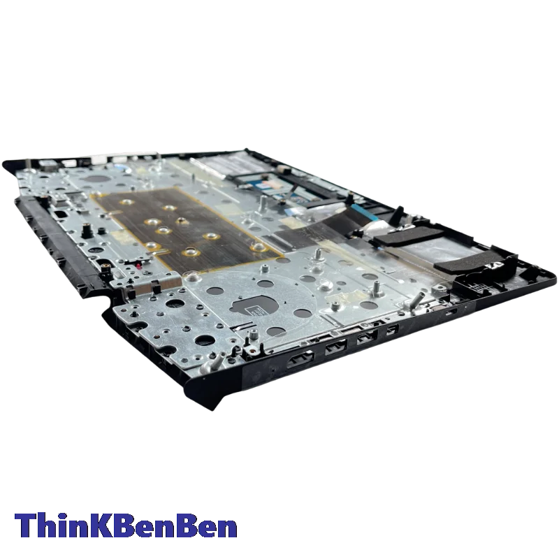 Imagem -04 - Capa Palmrest Shell para Lenovo Legion Teclado Preto Espanhol Upper Case Las Y720 15 15ikb 5cb0n67210