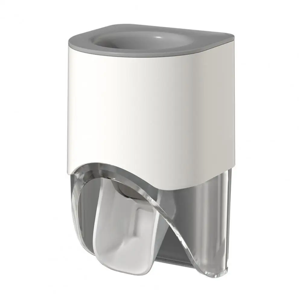 Supporto per Dispenser di dentifricio supporto per spazzolino da bagno con spremiagrumi automatico a parete