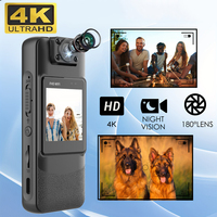Ultra HD 4K Mini Camera WiFi Portable Small Digital Video Recorder Police BodyCam Infrared Night Vision Sports DV Bike Camcorder