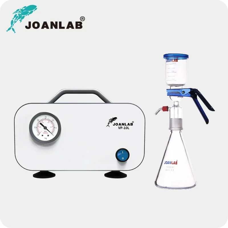 JOAN Chemical Lab Vacuum Filtration Pump 10L/min with Rubber Tube