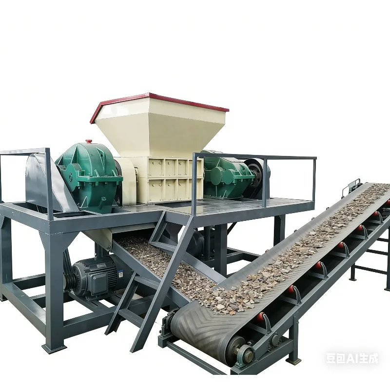

Industrial Grade Dual Shaft Shredder High Performance Metal Tire Plastic Shredder Durable Recycling Machine