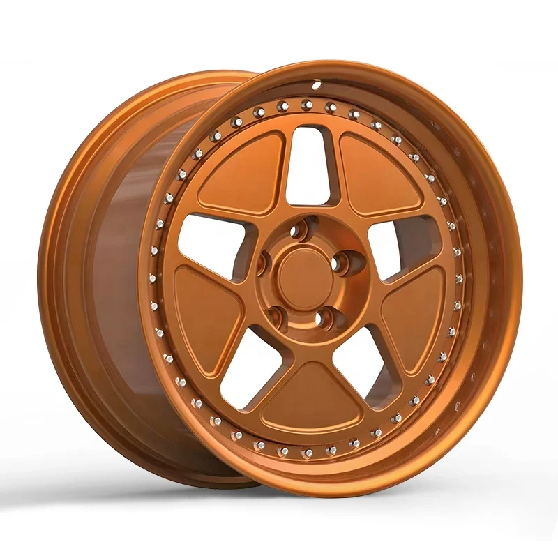 

2 Piece Aluminum Alloy Forged Passenger Car Wheels Rims Pcd 5x112 Size 17 18 19 Inch for corolla 2014