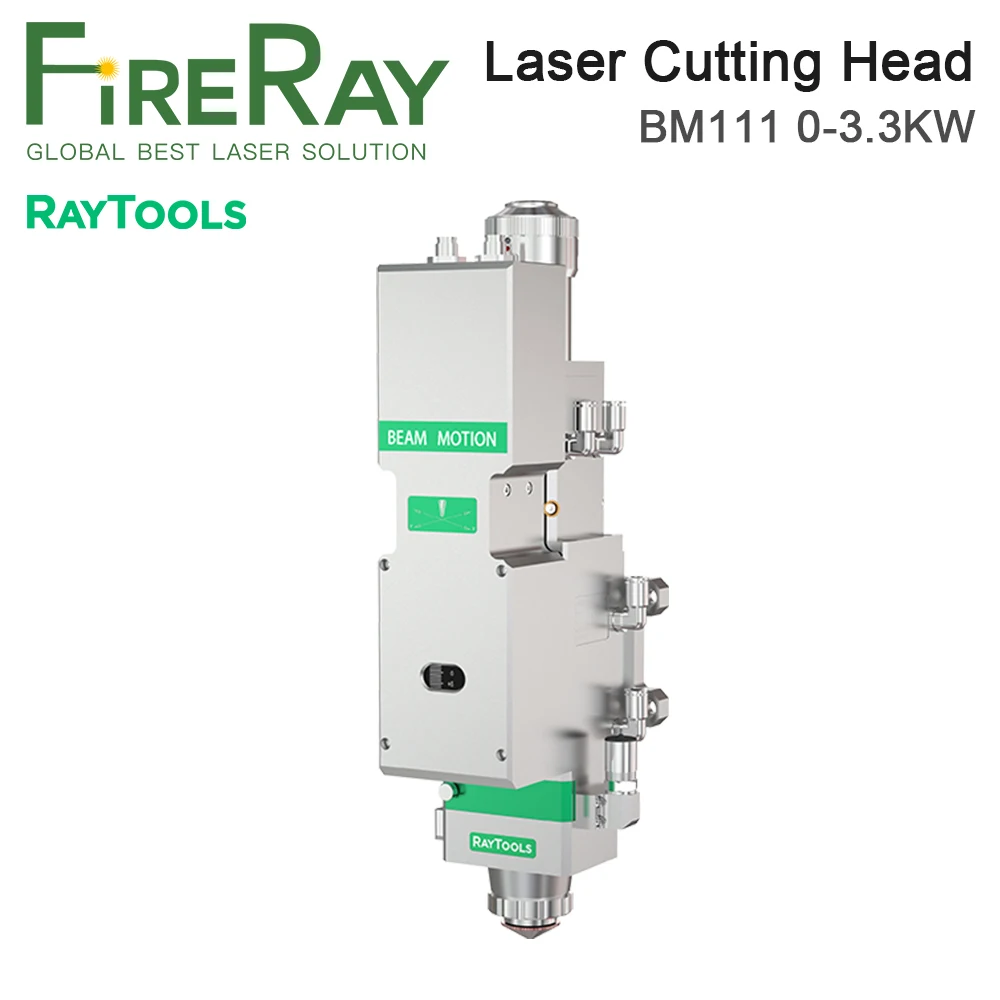 FireRay Raytools BM111 0-3.3KW F155mm Auto Focusing Fiber Laser Cutting Head for Metal Cutting