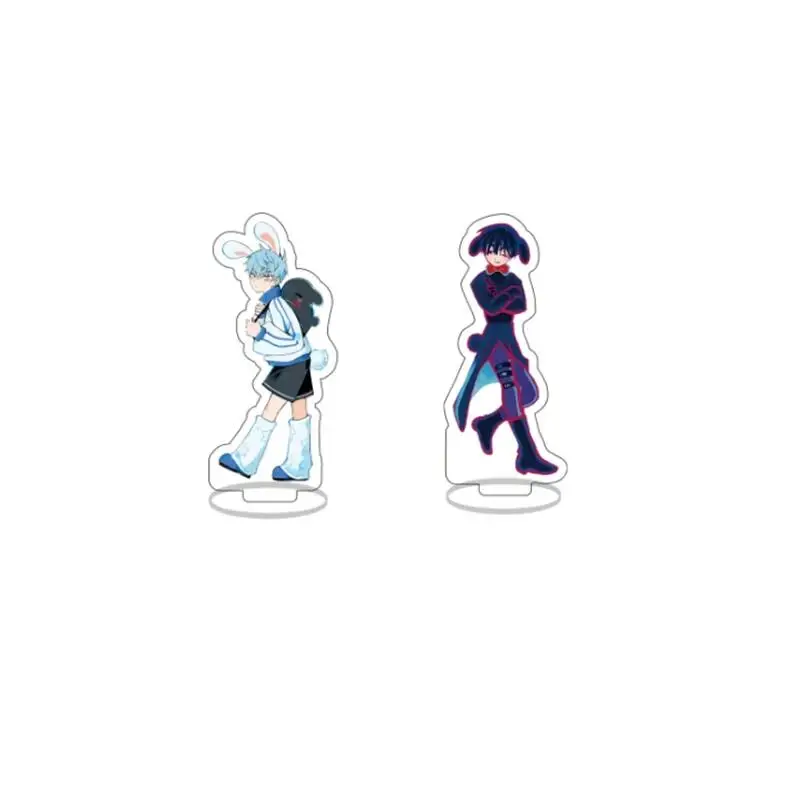 Figura de escritorio de Anime, decoración de exhibición, adorno de escenario alienígena, soporte acrílico, modelo de placa hecha a mano, recuerdo DIY para mujeres y hombres, regalo