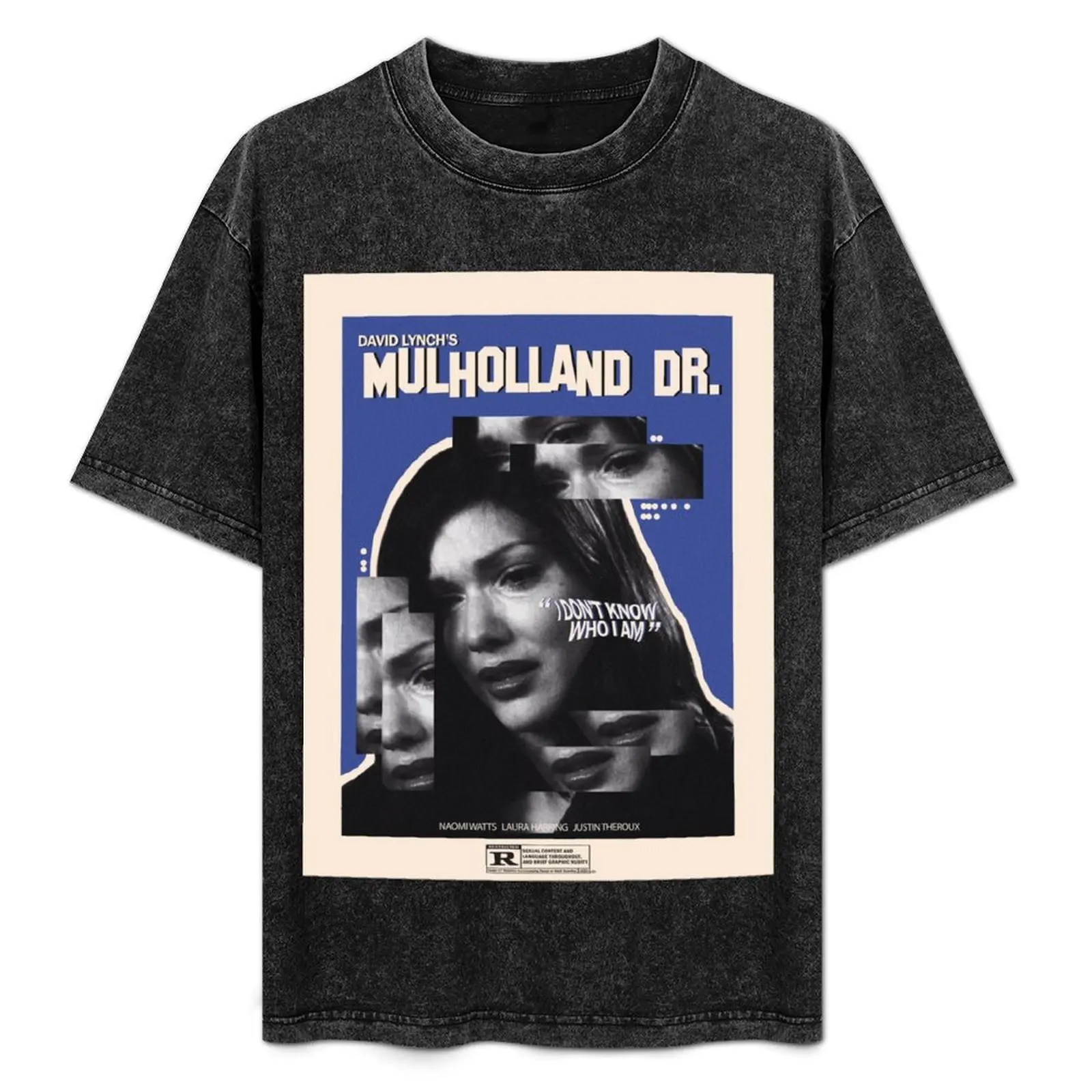 

David Lynch T-Shirt Plus Size Solid Color T-Shirt