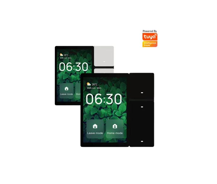 

Hiwink Smart Home Kit Solution Zigbee Wall Panel Scene Switch Touchscreen with Tuya PIR Motion Sensor Curtain Lighting Control