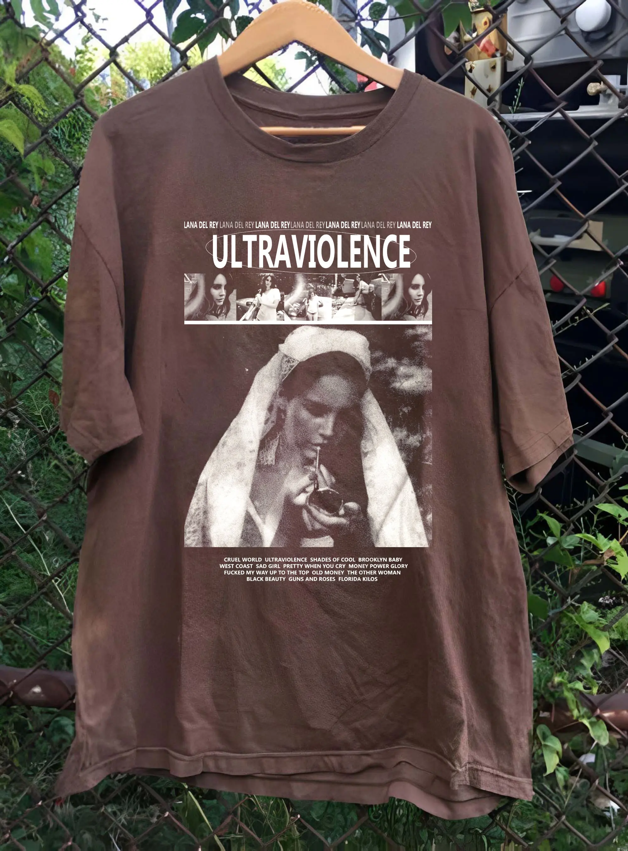 Lana Del Rey T Shirt Party Vintge for men Women