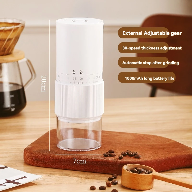 Hand Made Italian Grinder Automatic Coffee Machine Rechargeable Coffee Grinder Household Small bean Grinder Portable Grinder