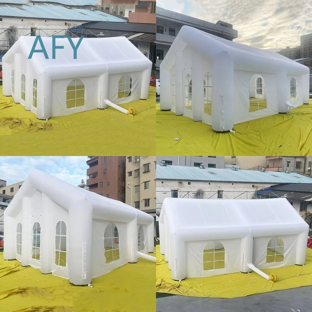 Inflatable Tent for Nightclub Wedding Party Plaza Outdoor Event House Portable Pop Up Canopy Shelter