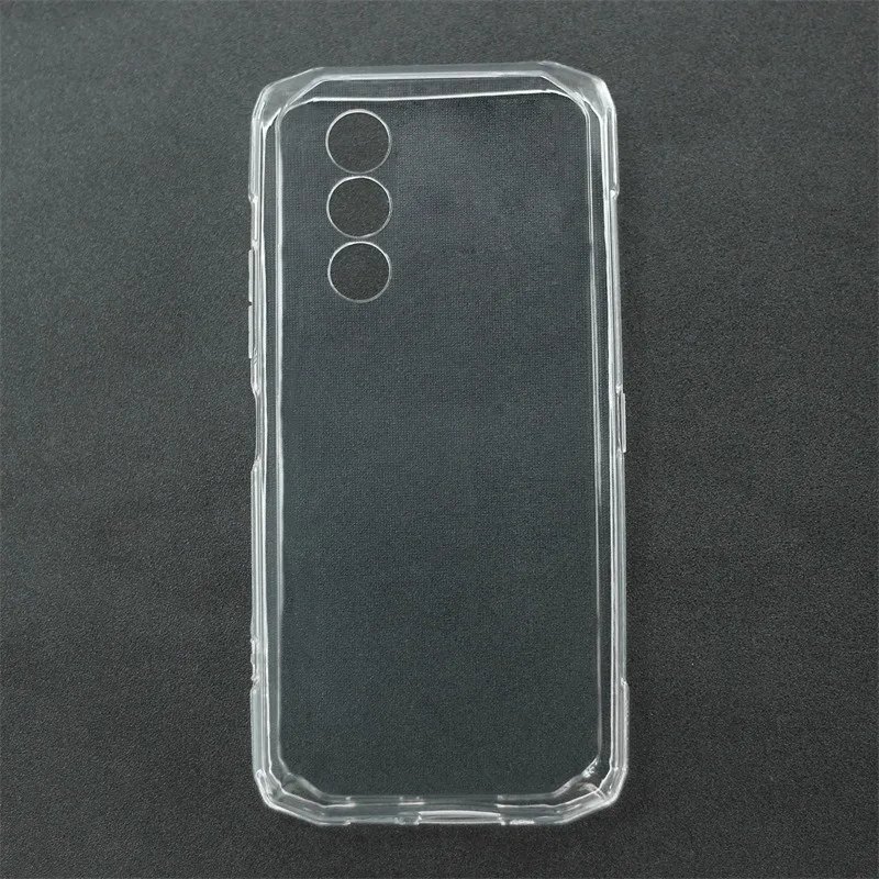 Weiche Silikon-Handyhülle für Doogee Blade 20 Max, TPU-Rückseite, schwarz, transparente Hüllen, Schutzhüllen
