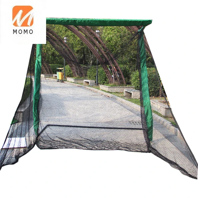 Golf simulator Golf cage for multiple sports, Golf simulator Net Baseball Net Bow Net Baseball/Softball Portable with screen