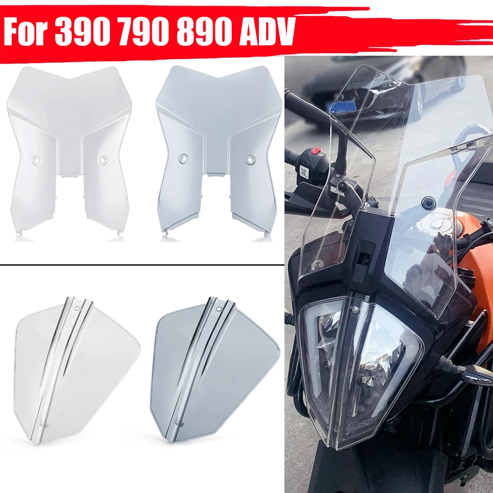 Дефлектор лобового стекла для 790 390 ADV 2020-2023 2022 390 Adventure