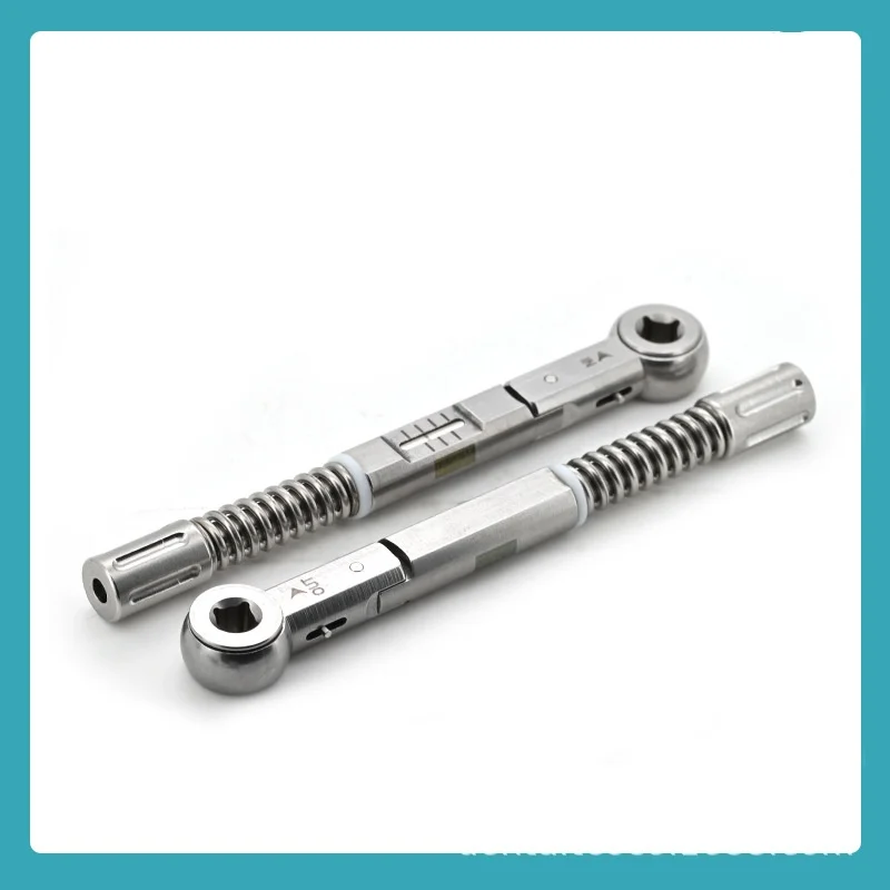 1pc Dental wrench, stainless steel square spring torque wrench, dental surgical instruments and tools