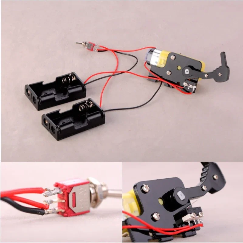 

Useless Box Machine Toy, Creative Automatic Switch Mechanical Gear for Stress Relief, Fun Interactive Desk Toy