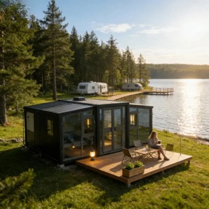 Falt-Containerhaus 20 Fuß, sofort lieferbar