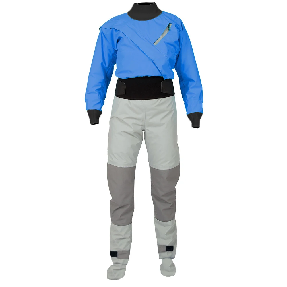 Damen-Kajakanzug aus Latex, wasserdichtes Material, Stoff, zum Surfen, Rafting, Tauchen, für Sport und Freizeit, 3-lagig – Detail 4