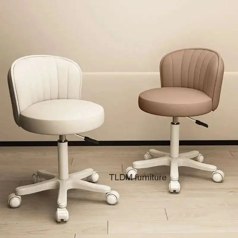 Barber Chair Salon Nordic Furniture Lift Swivel Nail Salon Hairdressing Chairs Beauty Salon Beauty Stool Makeup Chair Bar Stools