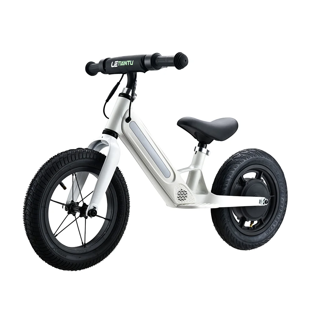 24V 180W electric mini bike for kids with light and music 12 inch balance kids electric bikes