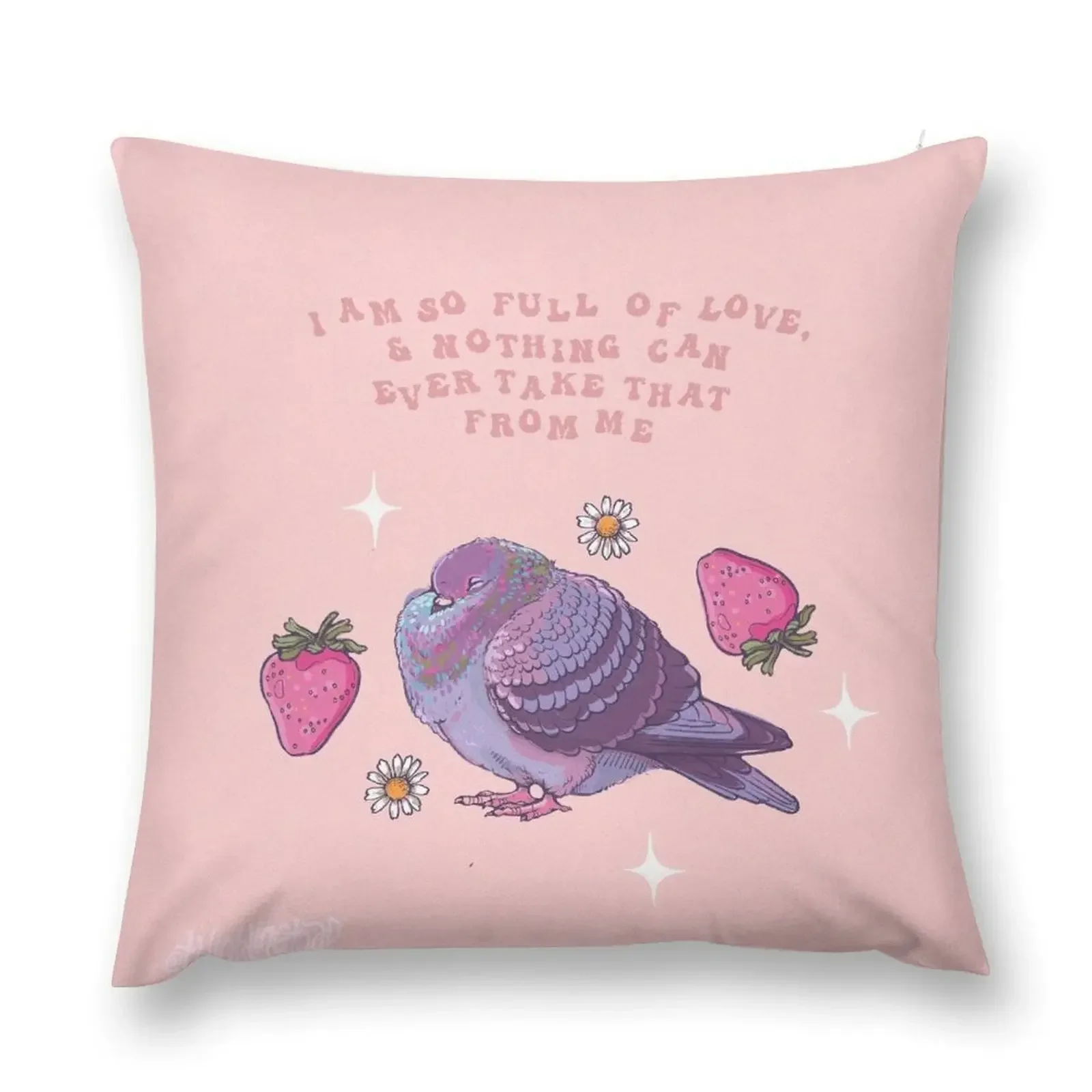 Lovebirds Throw Pillow Christmas Pillow Covers Room decorating items pillow