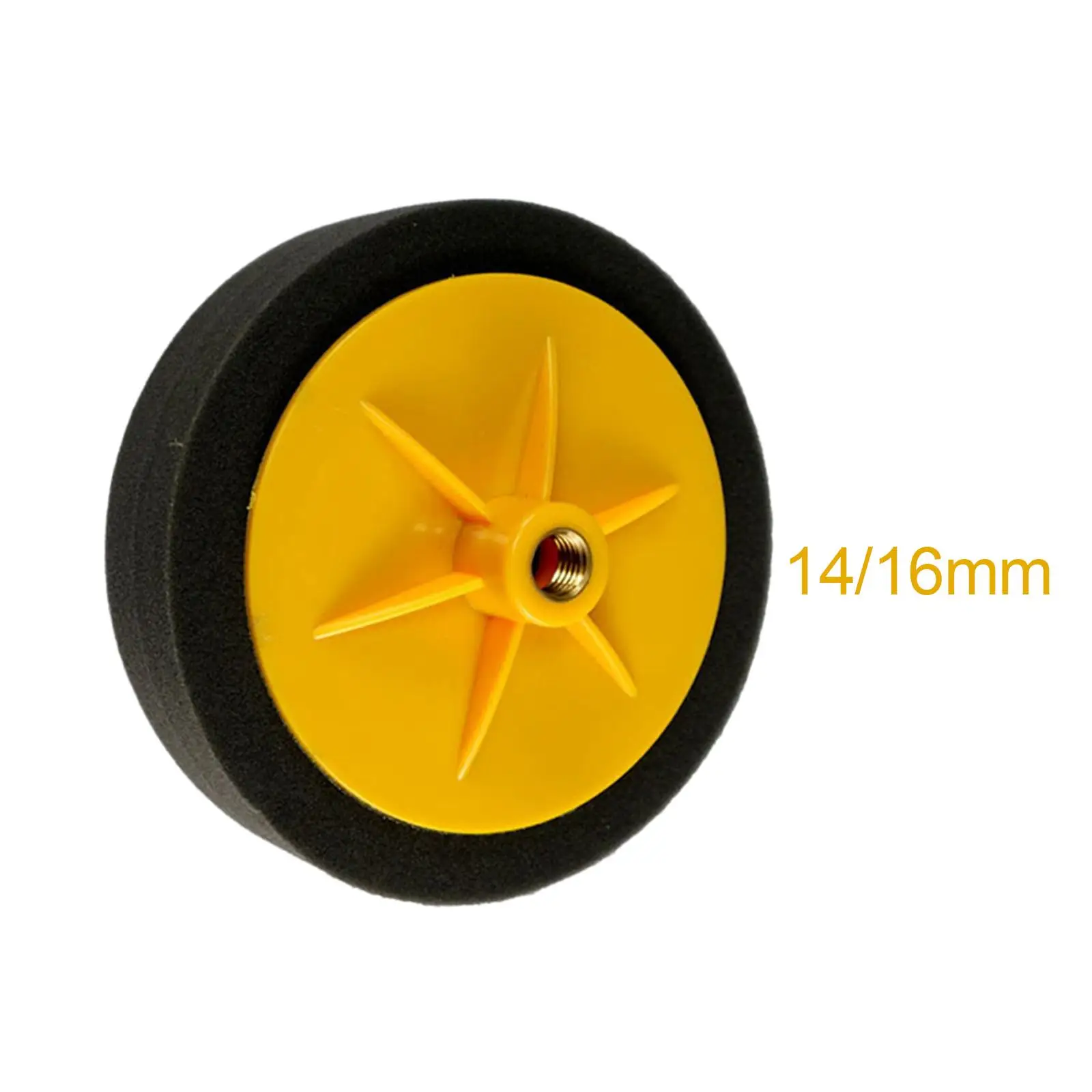 150mm Car Polishing Pad Wheel Sponge Buffing Waxing Pad for car Paint, Furniture Polished Finish with Drill Adapter