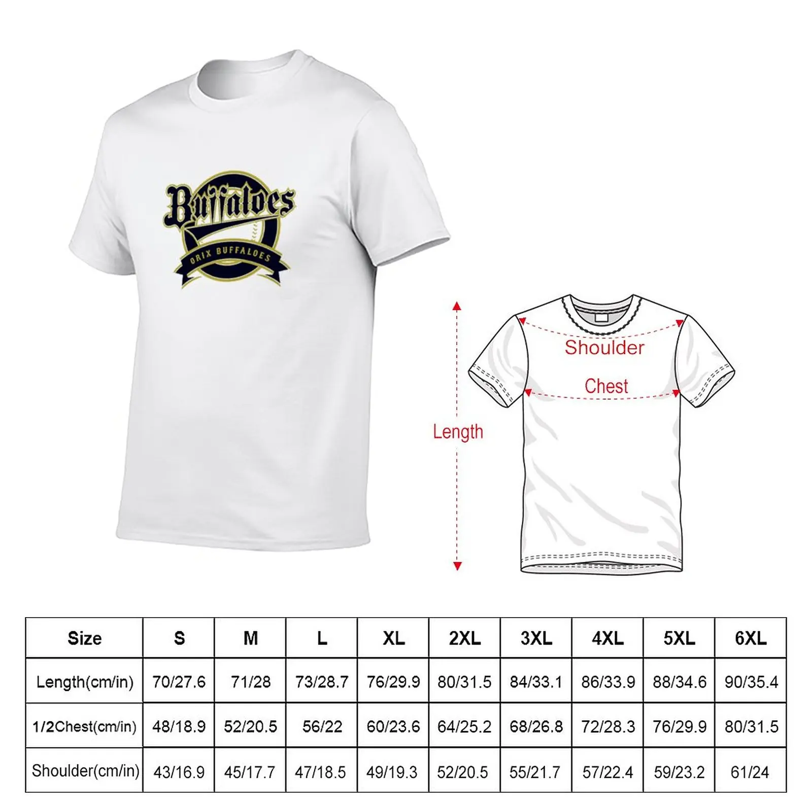 New ORIX Buffaloes T-Shirt tees t shirts for men graphic