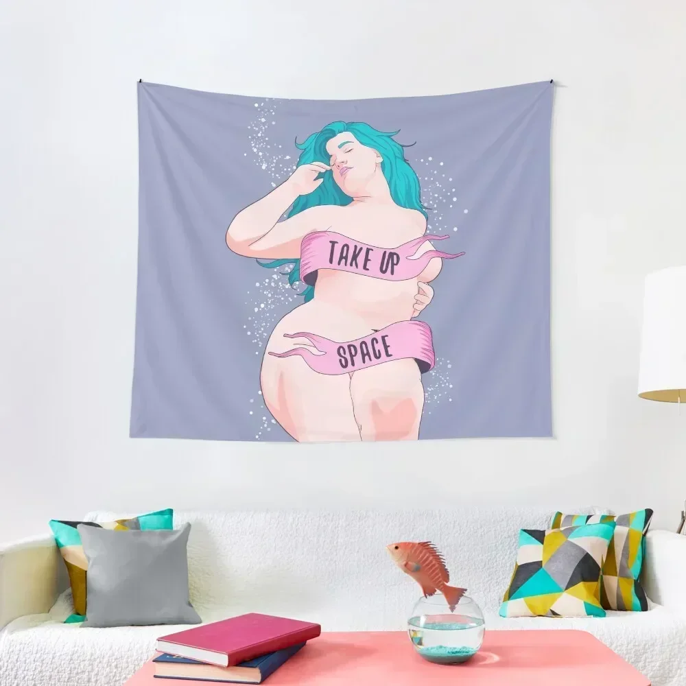 

take up space Tapestry Wall Coverings Room Decor Aesthetic Decoration Pictures Room Wall Tapestry