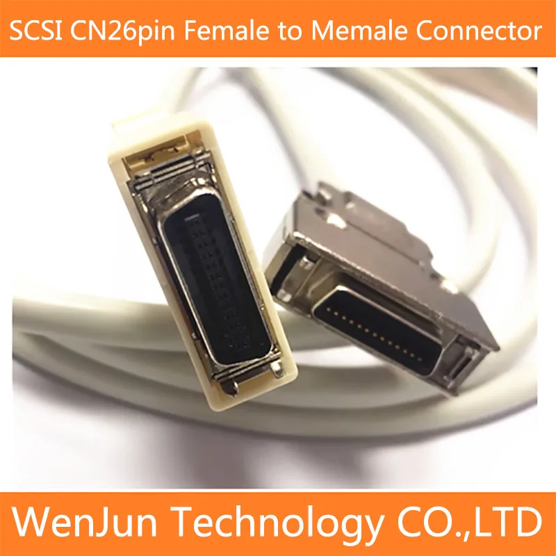 High Quality SCSI CN26 pin Female to Male Power Cable 2Meter SCSI CN26Pin to CN26pin DATA Connector Cable Cord Professional