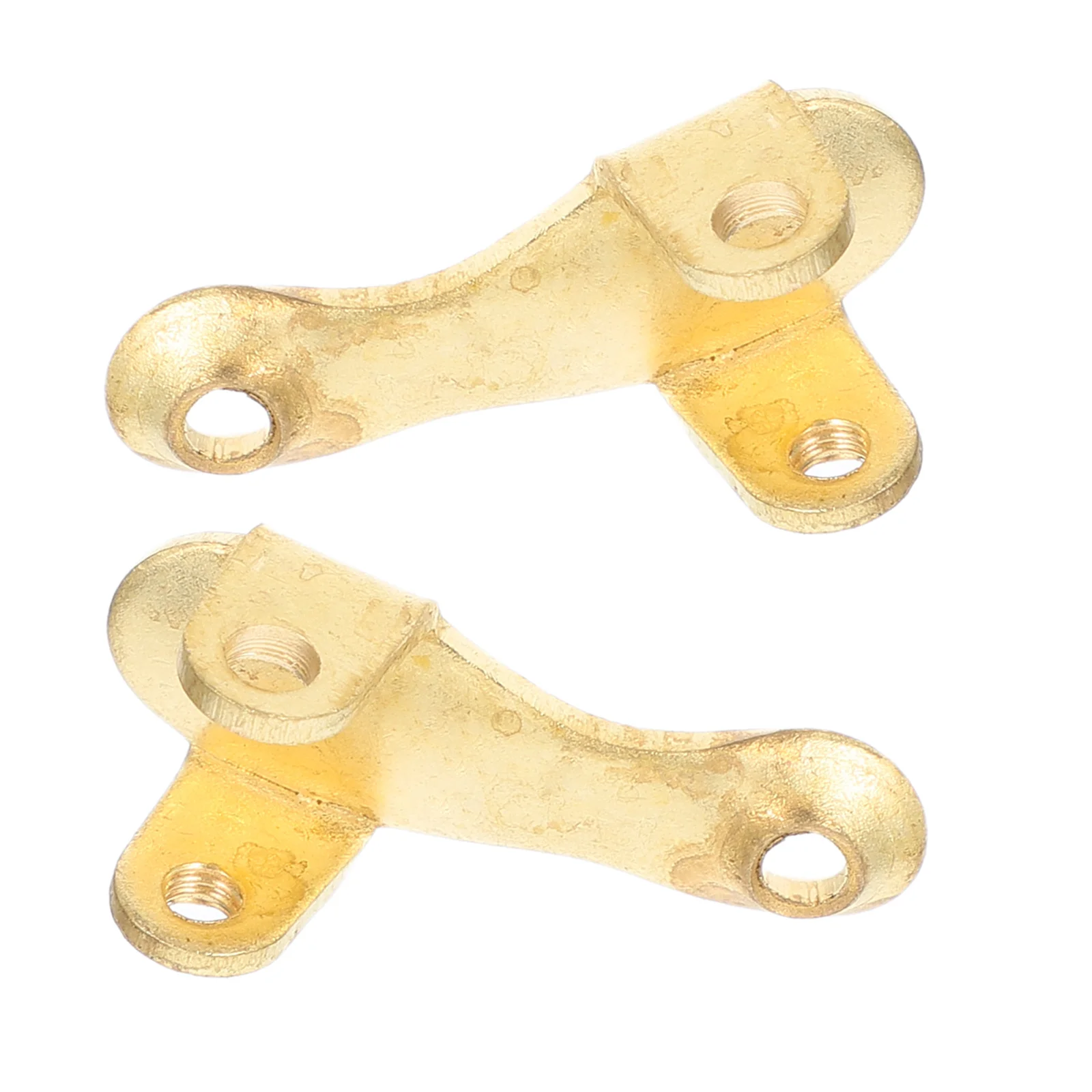 Válvula de drenagem de cobre de alta pureza, chave de água trompete, ajuste universal, drenagem rápida, kit de reparo de instrumento de vento, acessório de latão, 2 peças