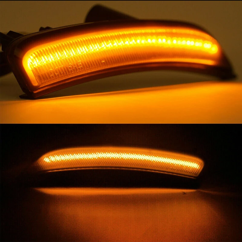 Bianco/Amber LED Auto Parafango Anteriore Indicatore Laterale Luci Per Il 2015 2016 2017 Chrysler 200 Luce di Parcheggio/Indicatore di Direzione