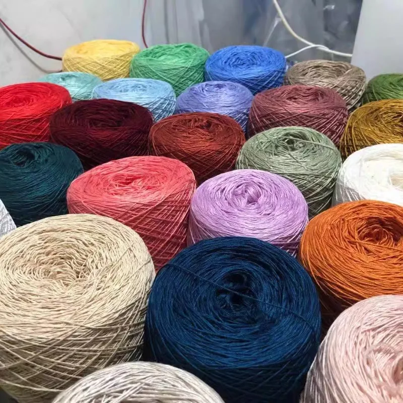 

500 г на шарик шелковистого блестящего хлопка Пимы, шерстяная нить ручной работы, летние юбки ручной вязки своими руками/материал солнцезащитных шалей