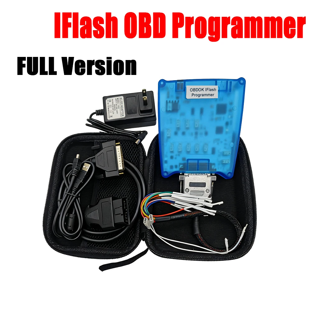 IFlash OBD Programmer FULL Version ECU BCM BSI Tool OBD2 Immobilizer Pincode Reading ECU Transformation for Fiat/Citroen
