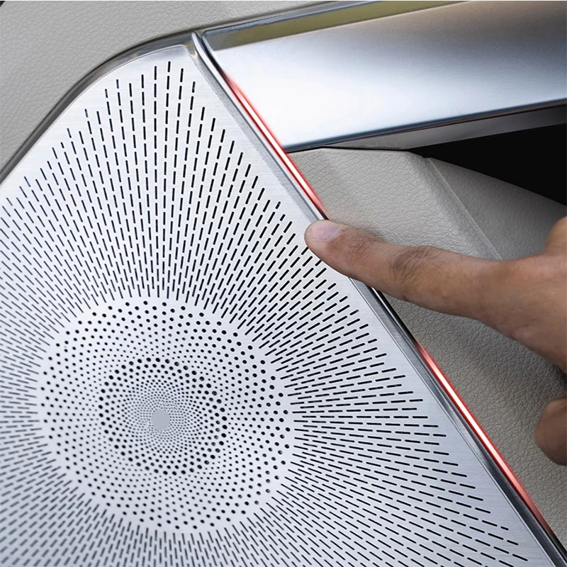 Car Styling Car Audio Speaker Car Door Loudspeaker Trim Cover For Mercedes Benz GLK X204 200 250 260 300 2008-2015 Accessories - Image 3