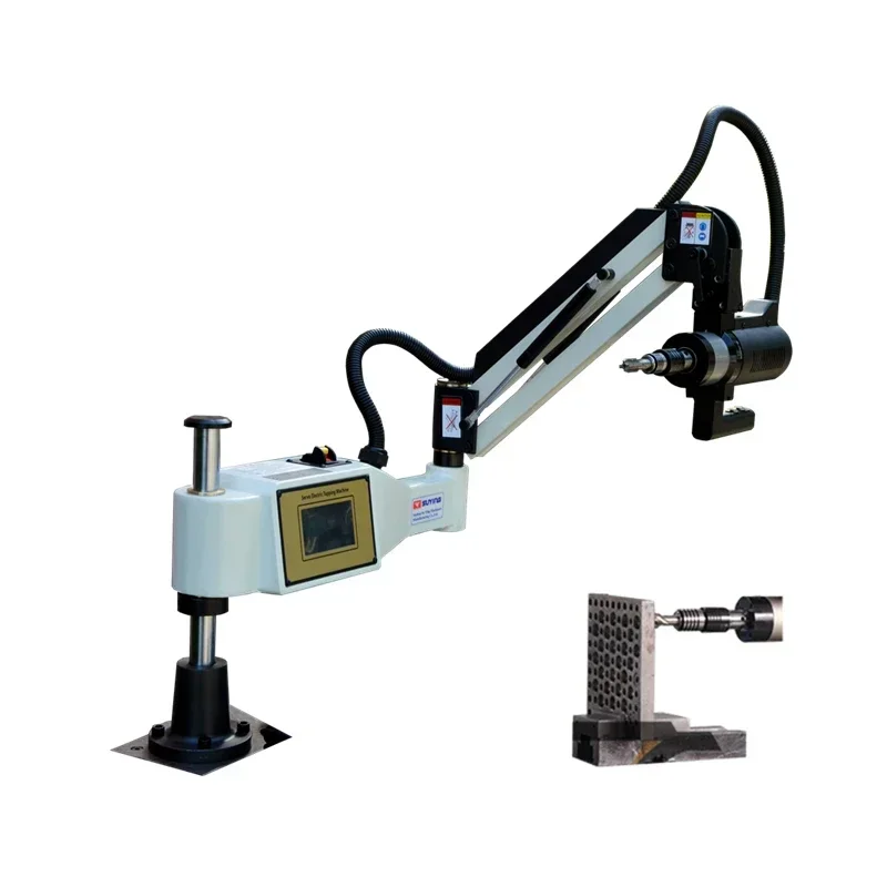 Mesin tap elektrik M3-M16 M6-M24 M6-M36 Universal/pengeboran vertikal lengan Tapper ISO DIN JIS Chuck Optiona