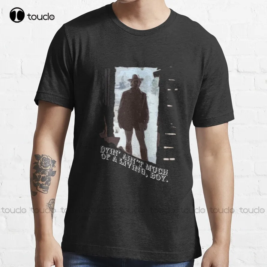 The Outlaw Josey Wales Trend T-Shirt Clint Eastwood Oversized Shirts Custom Aldult Teen Unisex Digital Printing Tee Shirts Retro